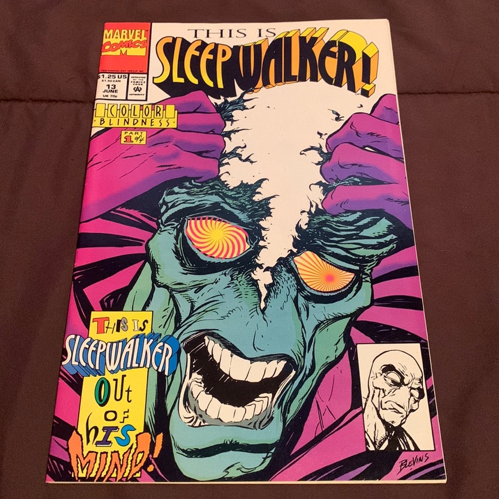 SLEEPWALKER #13  MARVEL COMICS 1992